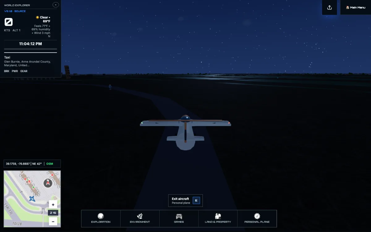 Personal aircraft at BWI